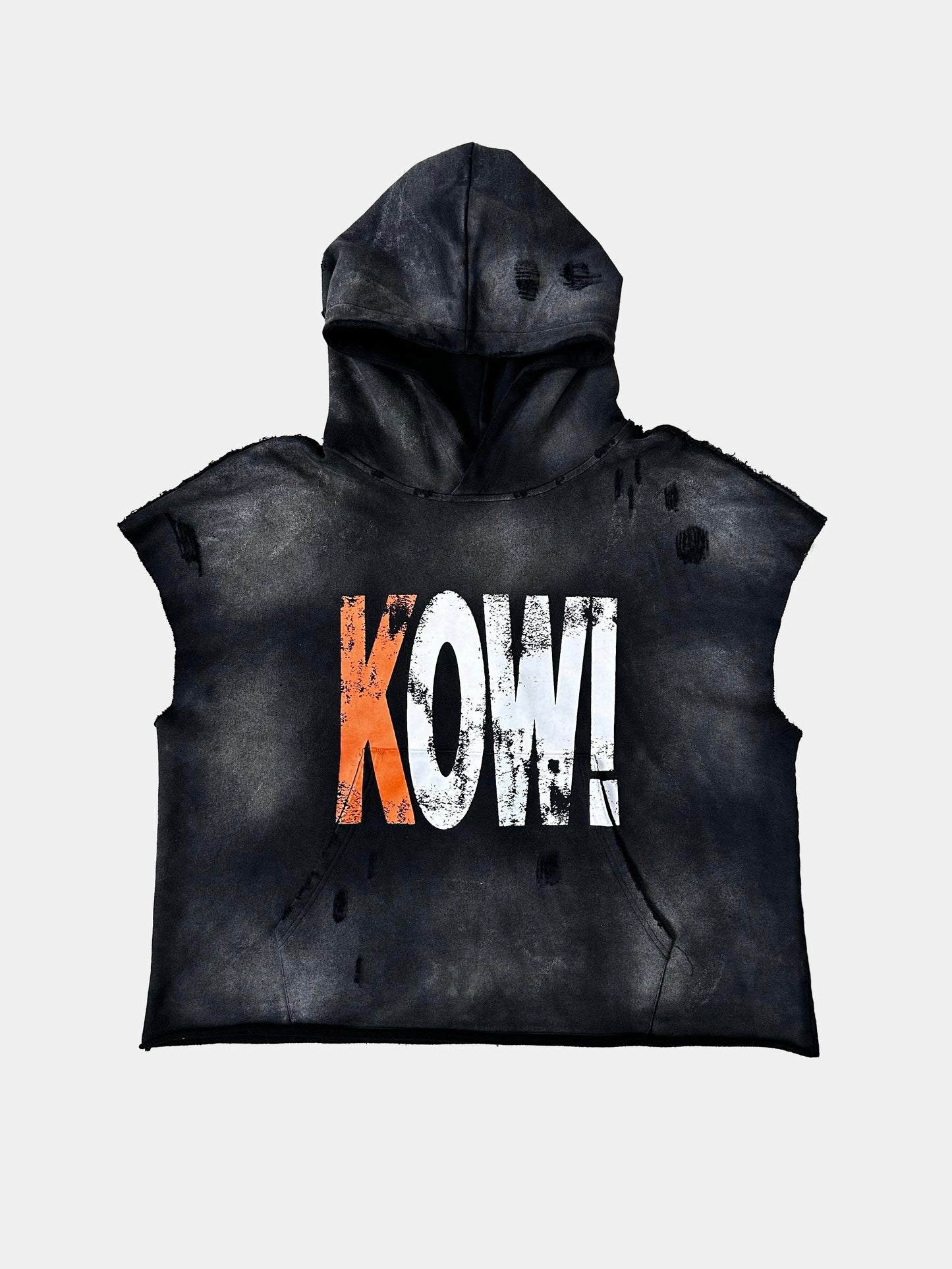 SLEEVELESS HOODIE